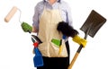 Spring Time Chores Royalty Free Stock Photo