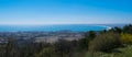 Panoramic view of Sveti Vlas and Sunny Beach, Bulgaria