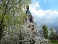 City tour of Vyshgorod view of the old church