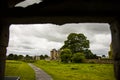 Spring in Trim Castle Caislean Bhaile Atha Troim, Ireland Royalty Free Stock Photo