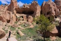 Turkey. Cappadocia. Lunar landscape. Cave. Goreme Open-Air Museum