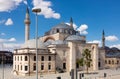 Konya central square with Selimiye medieval Ottoman mosque Royalty Free Stock Photo