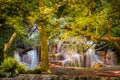 Spring view, Krushuna waterfalls, Bulgaria Royalty Free Stock Photo