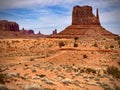 Spring view in Monument Valley on the 17 Mile Drive Royalty Free Stock Photo