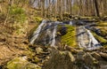 Spring View of Wigwam Falls Royalty Free Stock Photo