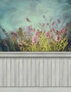 Spring wall background/backdrop Royalty Free Stock Photo