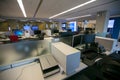 News room at the Washington Post. Royalty Free Stock Photo