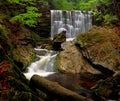 Spring waterfall Royalty Free Stock Photo