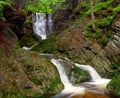 Spring waterfall Royalty Free Stock Photo