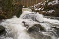 Spring Waterfall Royalty Free Stock Photo