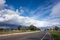 Spring Weather Front above North Valley of the Sun, Phoenix, AZ Royalty Free Stock Photo