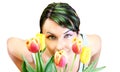 Spring Woman Royalty Free Stock Photo