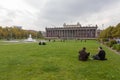 Springbrunnen im Lustgarten, Granitschale im and Altes Museum