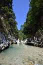 Springs of Acheron river Royalty Free Stock Photo