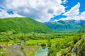 Springs Ali-Pasha are located near the Prokletije mountains. Royalty Free Stock Photo