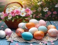 Springs Sweet Symphony: Easter Elegance Royalty Free Stock Photo