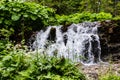 7 springs waterfall cascada 7 izvoare Royalty Free Stock Photo