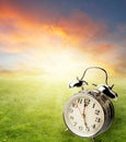 Springtime alarm clock Royalty Free Stock Photo