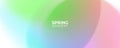 Springtime blurred background. Spring theme soft colored gradients for creative seasonal graphic design. Royalty Free Stock Photo