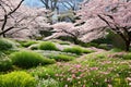 Springtime Botanicals. A collection of botanical elements associated with Easter Royalty Free Stock Photo