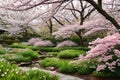 Springtime Botanicals. A collection of botanical elements associated with Easter Royalty Free Stock Photo