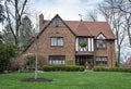 Springtime English Tudor Home