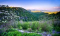 Springtime at Scenic Blue Ridge Parkway Appalachians Smoky Mount Royalty Free Stock Photo