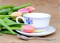 Springtime tea Royalty Free Stock Photo