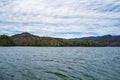 A Springtime View Carvins Cove Reservoir, Roanoke, Virginia, USA Royalty Free Stock Photo