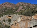 Mountain View in Tonto Natural Bridge State Park Royalty Free Stock Photo