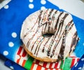 Sprinkle doughnut Royalty Free Stock Photo