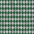 Green and Silver Seamless Pattern