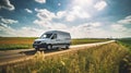 Sprinter Van Photography: Country Road Journey With Mercedes