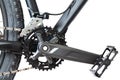 Sprocket chain tire and pedal of mountain bike Royalty Free Stock Photo