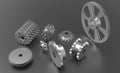 SPROCKETS AND GEARS - THESES PARTS ARE USED IN ROLLER CHAIN AND CONVEYOR CHAIN