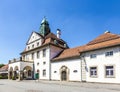 Sprudelhof in Bad Nauheim in summer Royalty Free Stock Photo