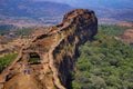 Spur, Vinchukata, Lohagad Fort Malavali near Pune Royalty Free Stock Photo