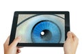 Spy eye program Royalty Free Stock Photo