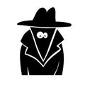 Spy hacker clipart