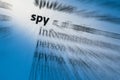 Spy - Spying Royalty Free Stock Photo