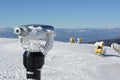 Spy viewing machine and snow guns