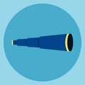 Spyglass Icon Business Foresight Concept