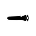 Spyglass icon, simple style Royalty Free Stock Photo