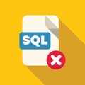Sql file rejected, database file error, data transfer problem