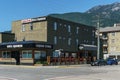 Squamish, Canada - July 22, 2018: Second Avenue in Squamish British Columbia hotel Squamish. Royalty Free Stock Photo