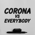 Corona vs Everybody Royalty Free Stock Photo