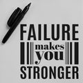 Failure Makes You Stronger