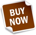 Buy now vector sticker Royalty Free Stock Photo