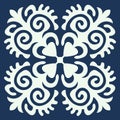 Seamless Asian pattern of the nomads of Central Asia and Kazakhstan