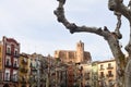 Square of Balaguer, Lleida province, Catalonia, Spain Royalty Free Stock Photo